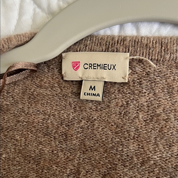 Daniel Cremieux Brown Open-Front Long Cardigan - Picture 3 of 4